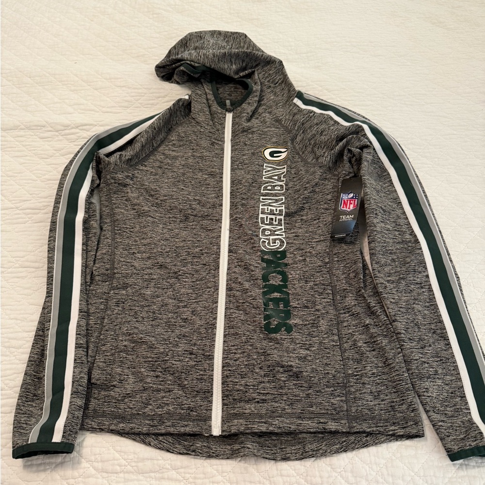 NFL Green Bay Packers Women's Free Agent Full Zip Hoodie